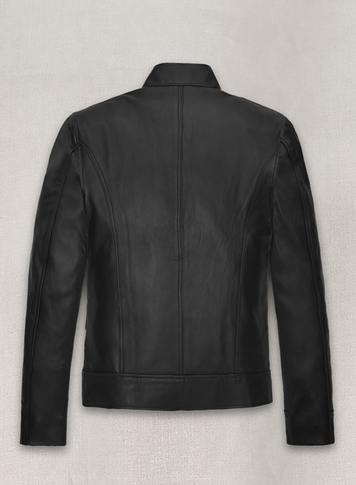 (image for) Ansel Elgort November Criminals Leather Jacket - Click Image to Close