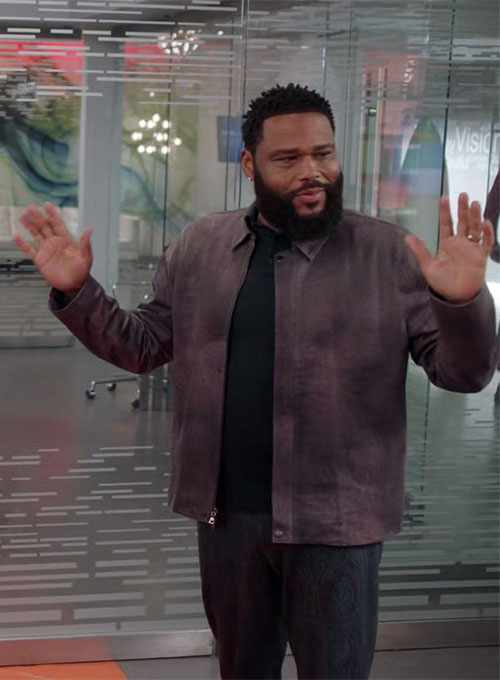 (image for) Anthony Anderson Black-ish Leather Jacket - Click Image to Close