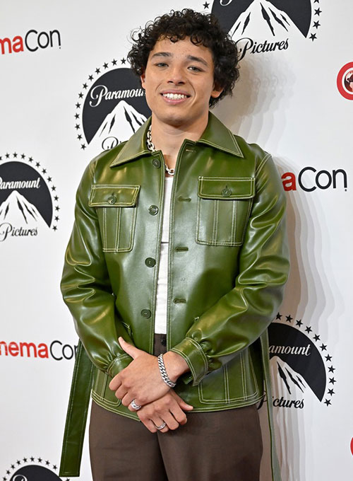 (image for) Anthony Ramos Leather Jacket - Click Image to Close