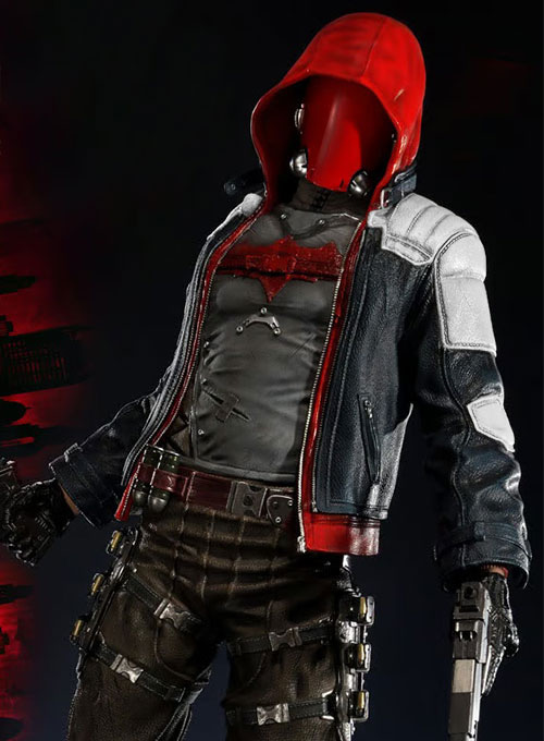 Arkham Knight Redhood Leather Jacket