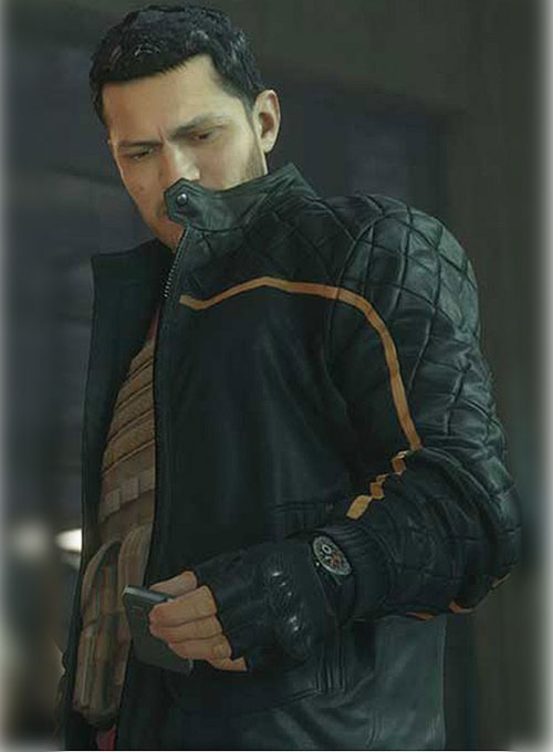 (image for) Battlefield Hardline Leather Jacket - Click Image to Close