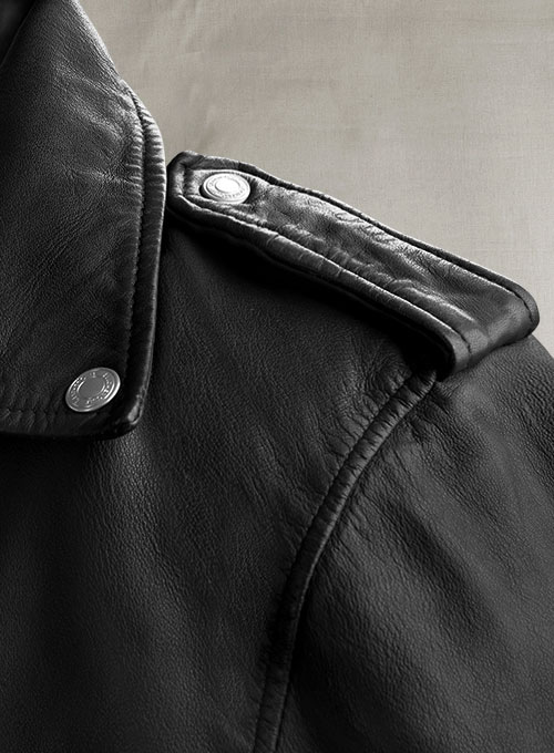 (image for) Beast Black Biker Leather Jacket