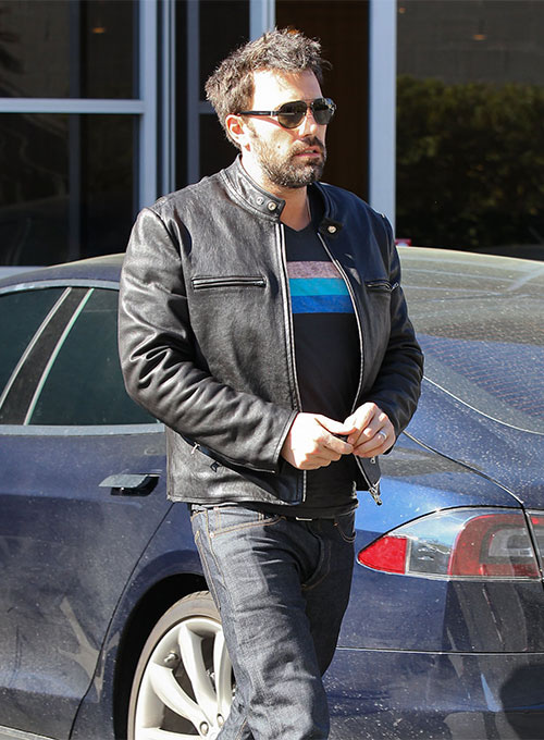(image for) Ben Affleck Leather Jacket #2 - Click Image to Close