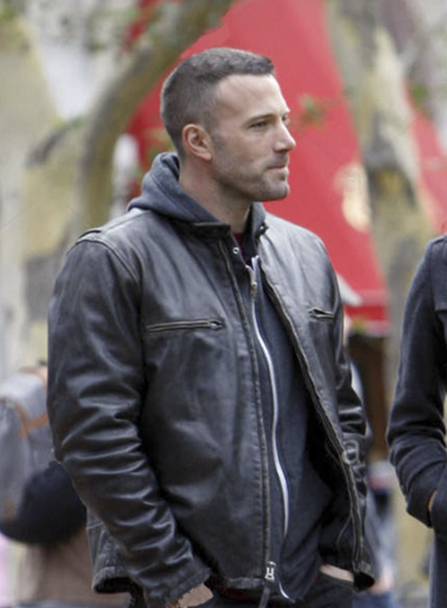 (image for) Ben Affleck The Town Leather Jacket - Click Image to Close