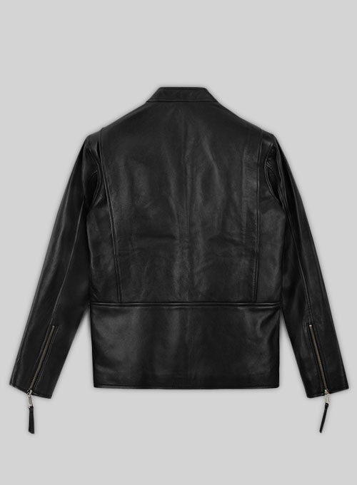 (image for) Black Bradley Cooper Burnt Leather Jacket - Click Image to Close