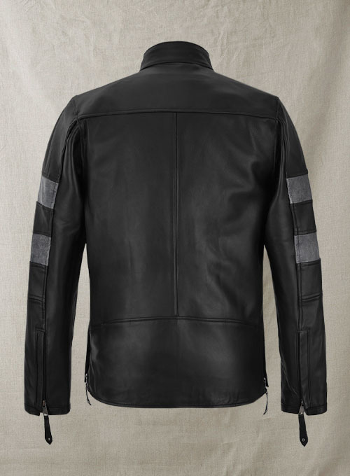 (image for) Black Keanu Reeves Leather Jacket - Click Image to Close