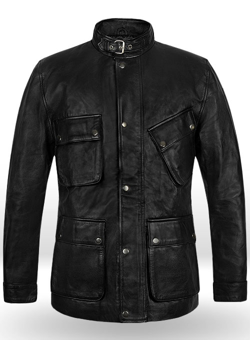(image for) Blitz Jason Statham Leather Jacket - Click Image to Close
