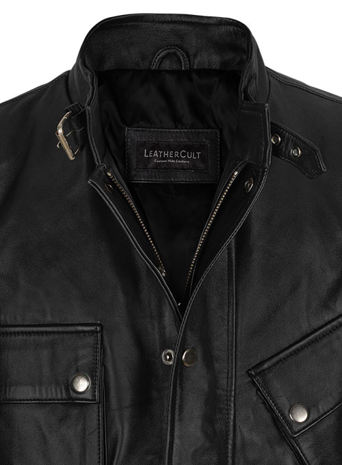 (image for) Blitz Jason Statham Leather Jacket - Click Image to Close