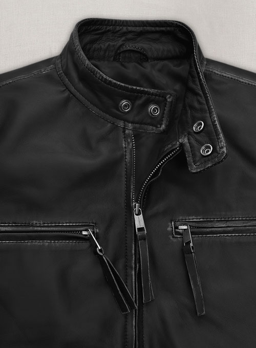 (image for) Bradley Cooper Burnt Leather Jacket - Click Image to Close