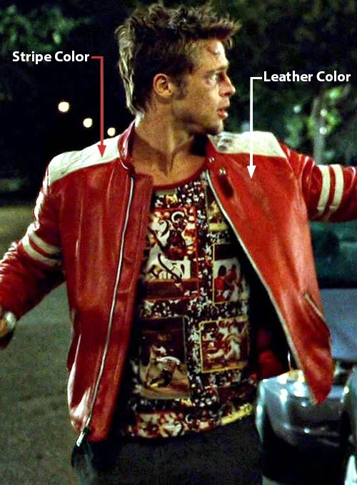 Red Leather Jacket For Men