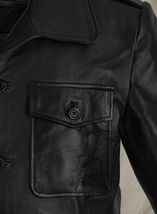 (image for) Brad Pitt Friends Season 8 Leather Jacket - Click Image to Close