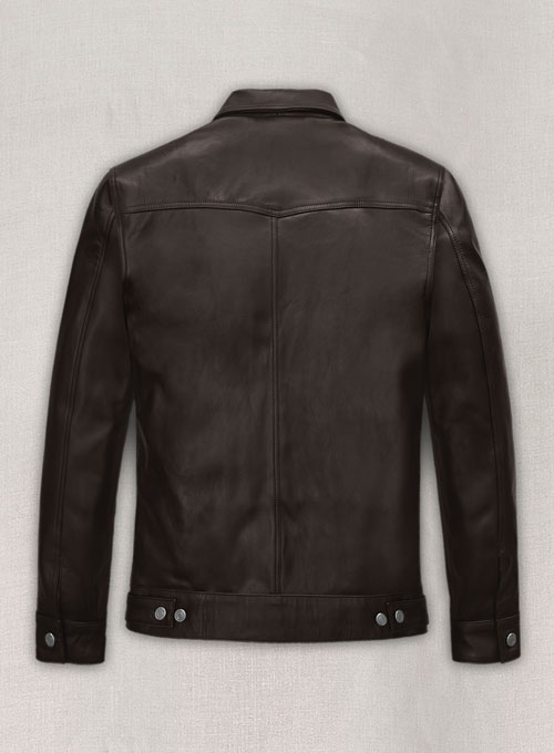 (image for) Brown Jeff Goldblum Leather Jacket #1 - Click Image to Close