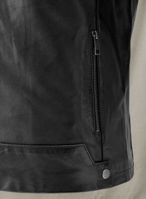 (image for) Cafe Racer Leather Jacket #2 - Click Image to Close