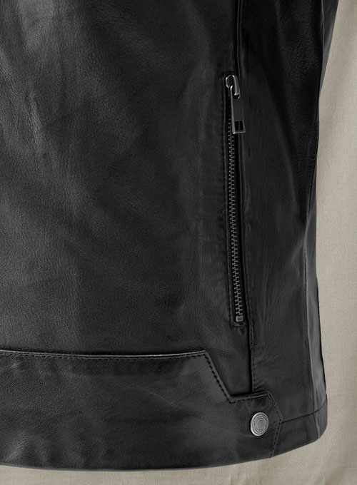 (image for) Cafe Racer Leather Jacket #2
