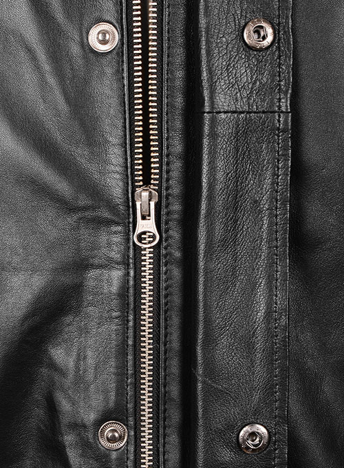 Californication Season 3 Hank Moody Leather Jacket - Click Image to Close