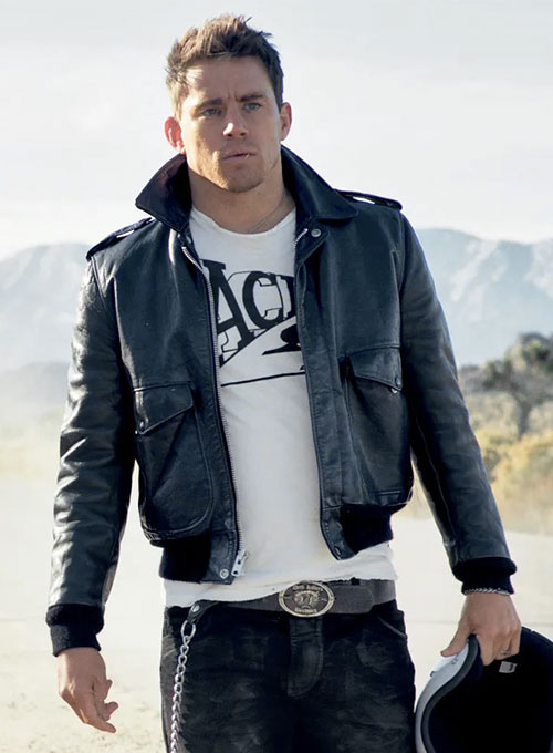 (image for) Channing Tatum Leather Jacket #1 - Click Image to Close