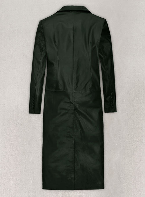 (image for) Chelsea Leather Long Coat - Click Image to Close