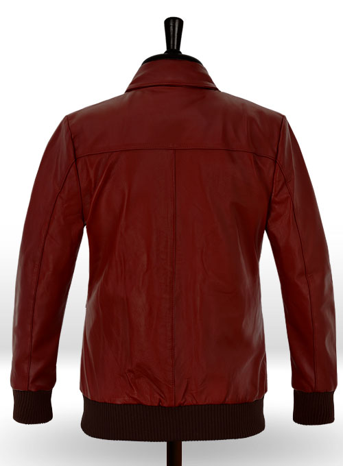 (image for) Cherry Red Drake Graham Toronto Film Festival Leather Jacket - Click Image to Close