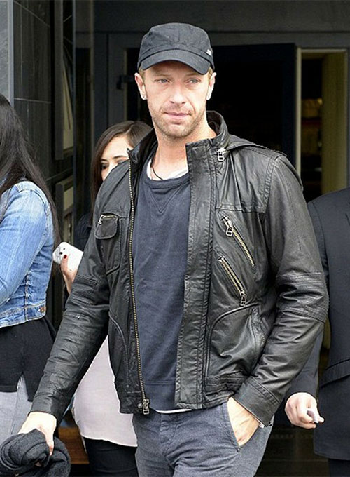 (image for) Chris Martin Leather Jacket