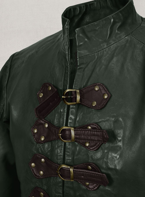 (image for) Chris Pine Dungeons and Dragons Leather Trench Coat - Click Image to Close