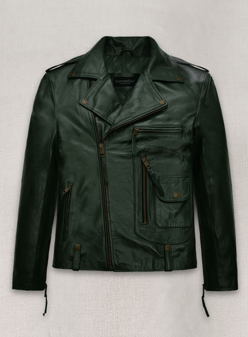 (image for) Chris Pine Leather Jacket #1 - Click Image to Close