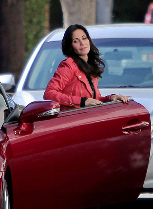 Courteney Cox Leather Jacket #2 - Click Image to Close