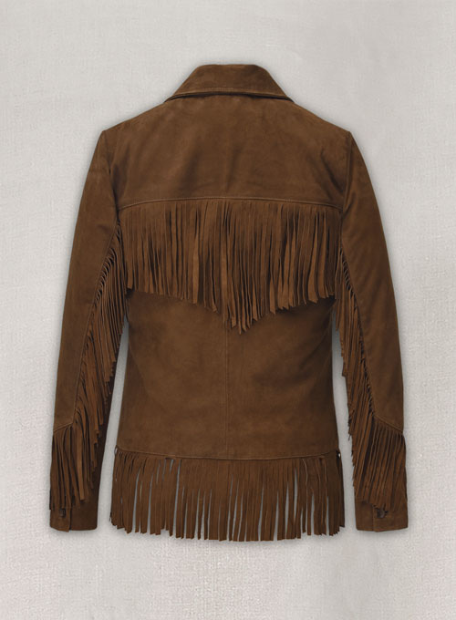 (image for) Dakota Johnson The High Note Suede Leather Jacket