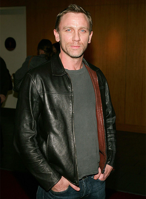 Daniel Craig Layer Cake Leather Jacket LeatherCult Genuine