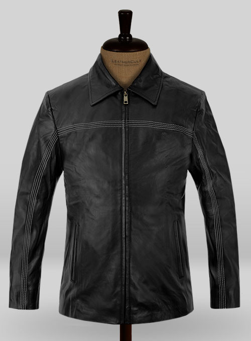(image for) Daniel Craig Layer Cake Leather Jacket - Click Image to Close