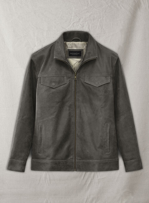 (image for) Daniel Radcliffe Harry Potter and Deathly Hallows Leather Jacket - Click Image to Close