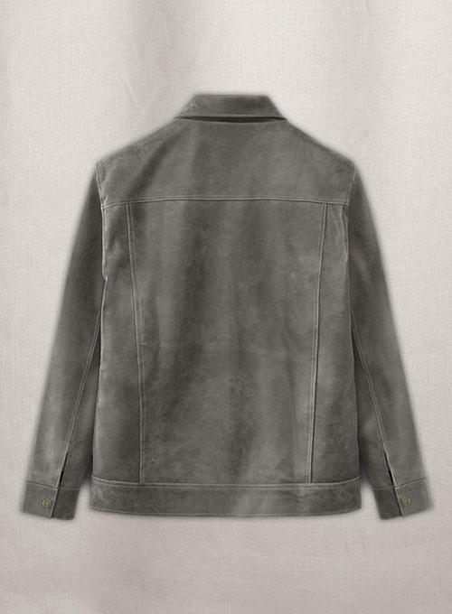 (image for) Vintage Dirty Gray Daniel Radcliffe Harry Potter Leather Jacket