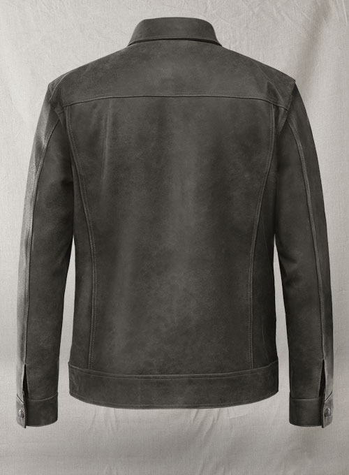 (image for) Daniel Radcliffe Harry Potter and Deathly Hallows Leather Jacket - Click Image to Close