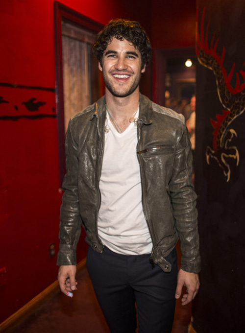 (image for) Darren Criss Leather Jacket #2 - Click Image to Close