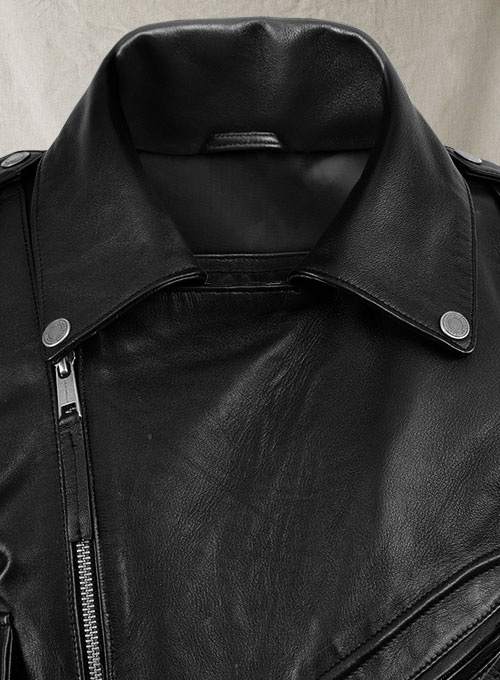 Deadwood Moto Leather Jacket - Click Image to Close