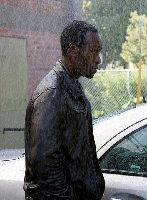 (image for) Don Cheadle Traitor Leather Jacket