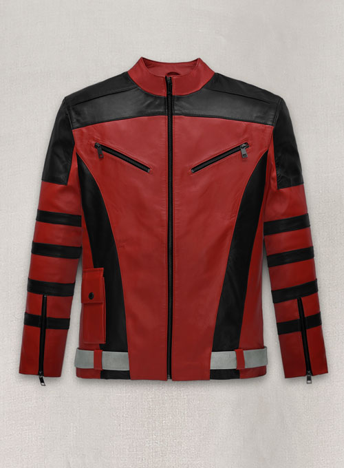 (image for) Dwayne Johnson Red One Leather Jacket