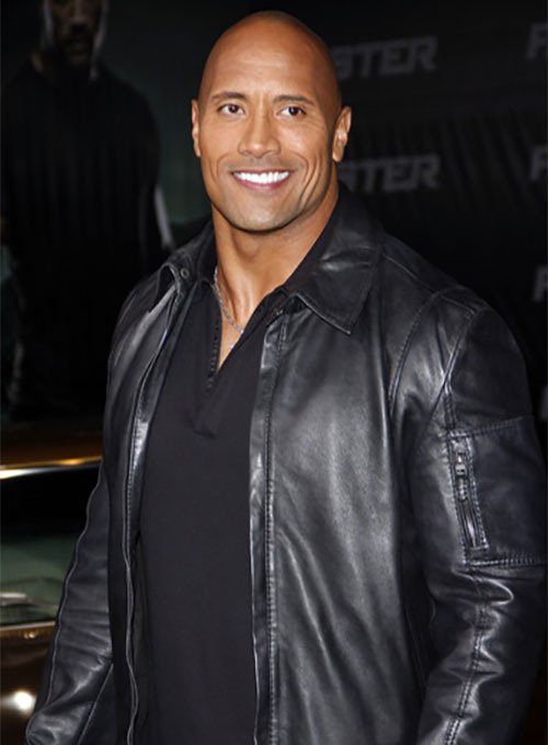 (image for) Dwayne Johnson Leather Jacket - Click Image to Close