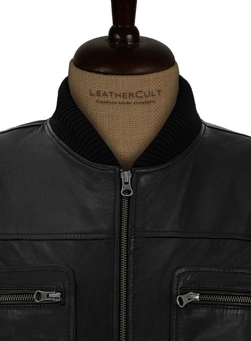 (image for) Dwayne Johnson The Other Guys Leather Jacket - Click Image to Close