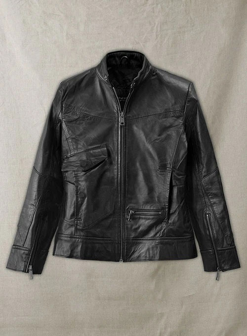 (image for) Elsa Pataky Leather Jacket - Click Image to Close