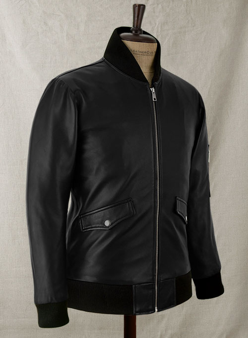 (image for) Eminem Red Carpet Leather Jacket - Click Image to Close