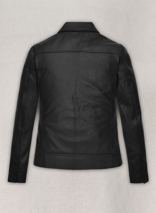 (image for) Emma Stone Leather Jacket #1