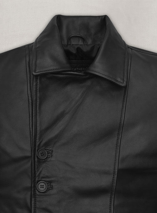 (image for) Emma Stone Leather Jacket #1 - Click Image to Close