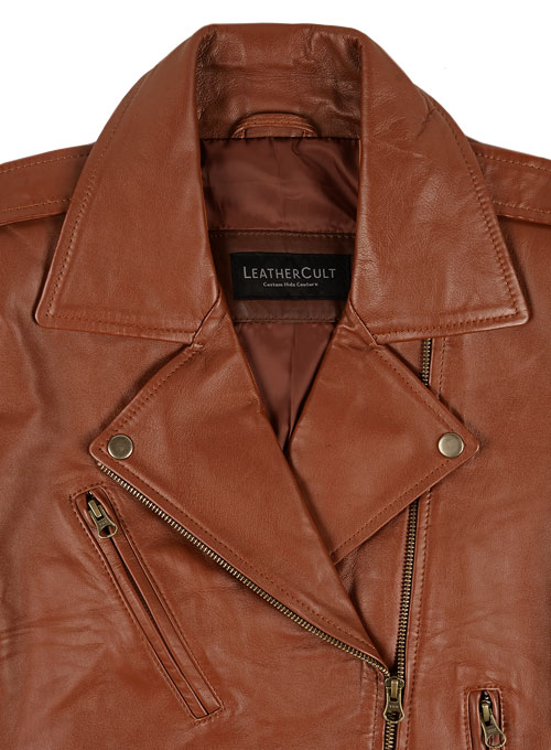 (image for) Emma Watson Leather Jacket