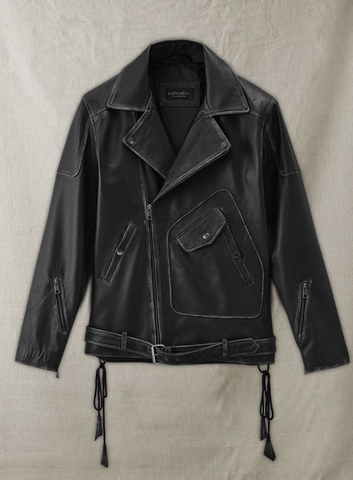(image for) Street Style Biker Leather Jacket - Click Image to Close