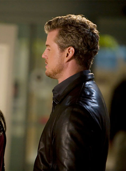 (image for) Eric Dane Grey's Anatomy Leather Jacket - Click Image to Close