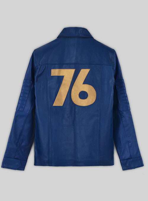 Fallout 76 Leather Jacket - Click Image to Close