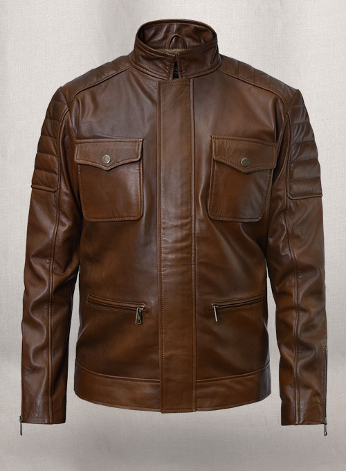 Frank Grillo Boss Level Leather Jacket - Click Image to Close