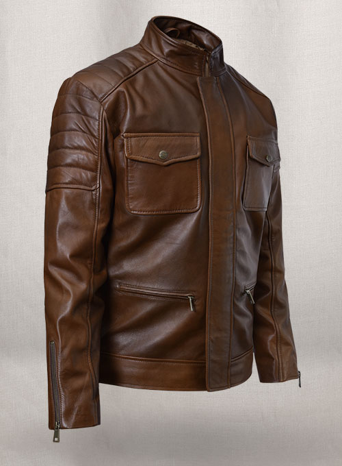 (image for) Frank Grillo Boss Level Leather Jacket