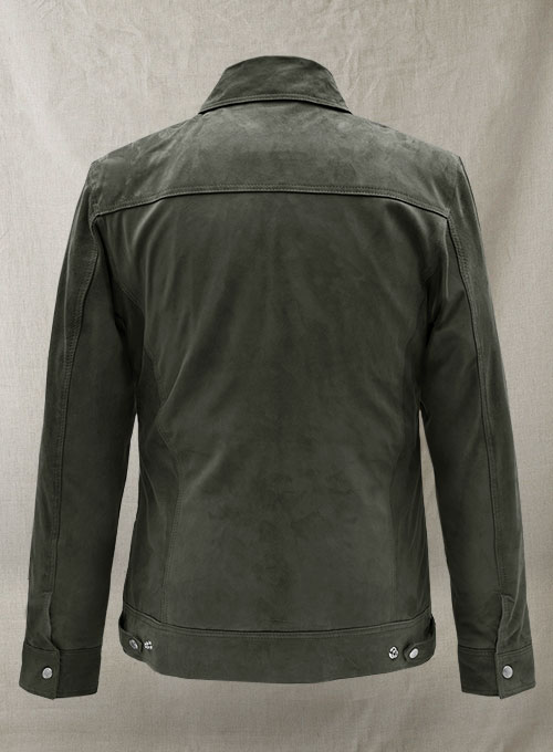 (image for) Brown Frodo Suede Leather Jacket - Click Image to Close