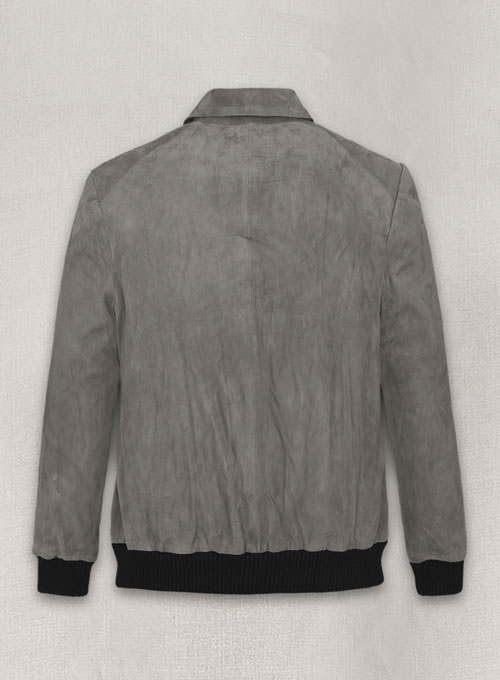 (image for) Gray Suede James McAvoy Leather Jacket - Click Image to Close